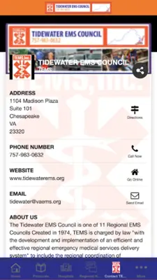 Tidewater EMS Protocols android App screenshot 2